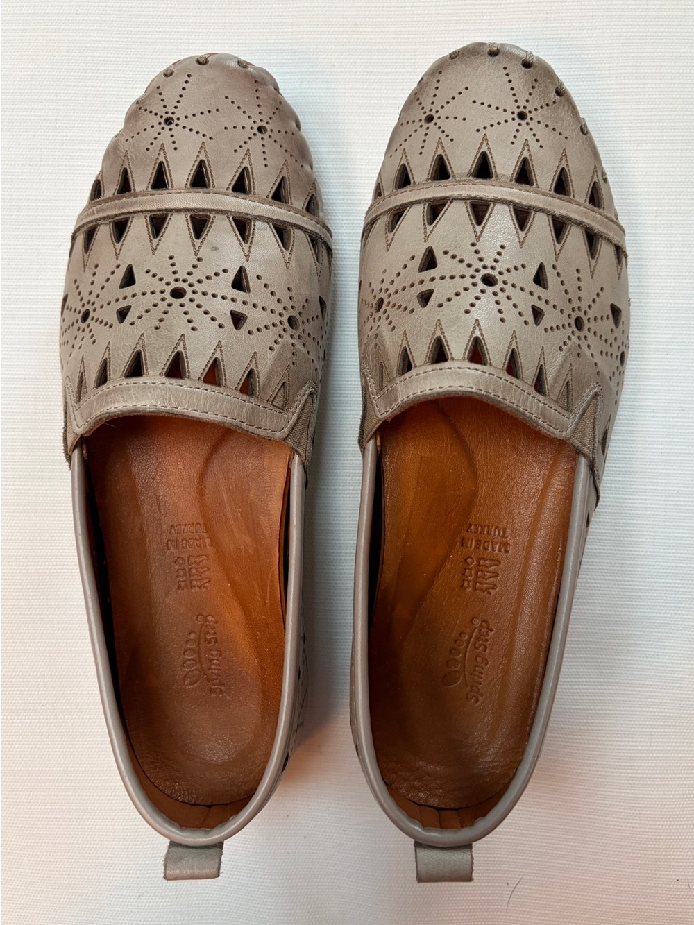 Spring Step Fusaro Leather Slip-On Loafers